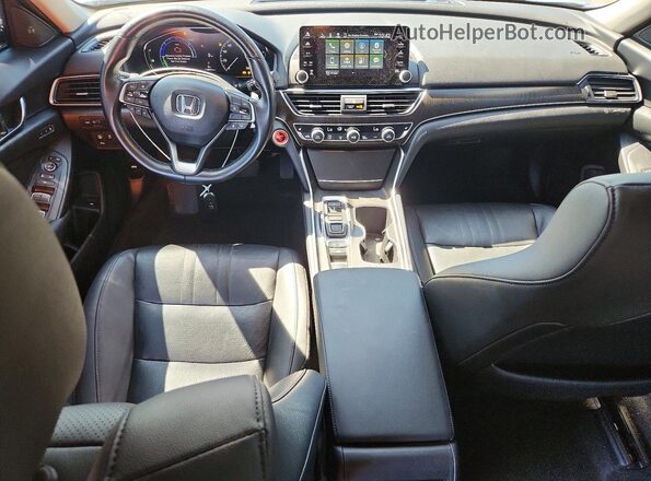1HGCV3F56MA006177 2021 HONDA ACCORD Silver Вид панелі приладів
