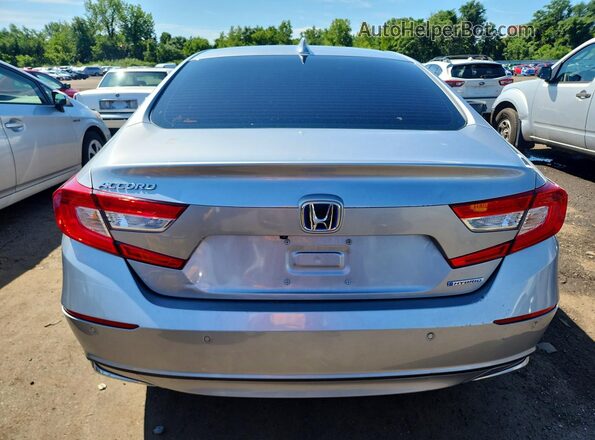 1HGCV3F56MA006177 2021 HONDA ACCORD Silver Вид ззаду