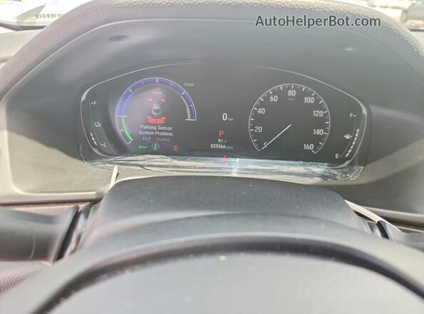 1HGCV3F56MA012691 2021 HONDA ACCORD White Սարքավորումների վահանակի տեսք