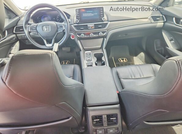1HGCV3F56MA012691 2021 HONDA ACCORD White Առջևի վահանակի տեսք