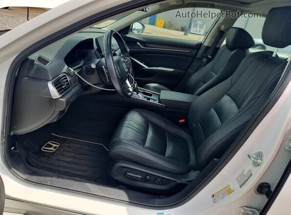 1HGCV3F56MA012691 2021 HONDA ACCORD White Սալոնի դիմացի տեսք