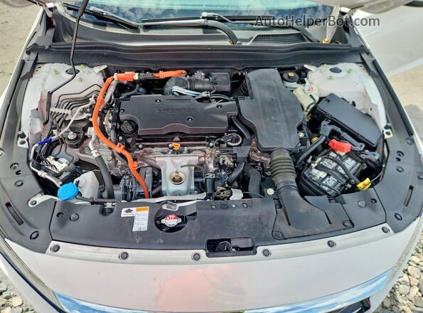 1HGCV3F56MA012691 2021 HONDA ACCORD White Սալոնի հետևի տեսք