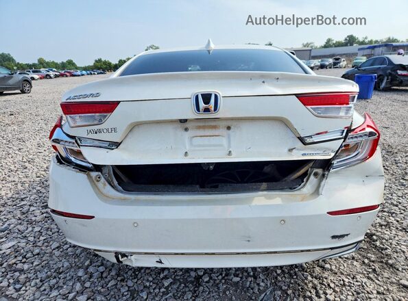 1HGCV3F56NA001546 2022 HONDA ACCORD White Vista trasera