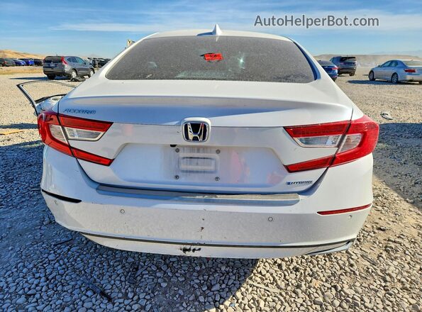1HGCV3F56NA029847 2022 HONDA ACCORD White Widok z tyłu