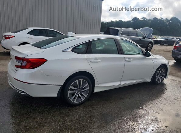 1HGCV3F57JA004501 2018 HONDA ACCORD White Trasero derecho