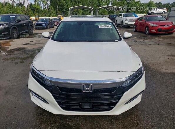 1HGCV3F57JA004501 2018 HONDA ACCORD White Vista frontal