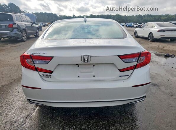 1HGCV3F57JA004501 2018 HONDA ACCORD White Vista trasera