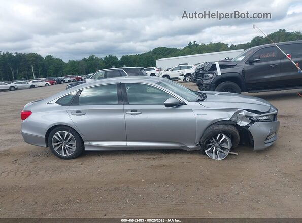 1HGCV3F57LA007871 2020 HONDA ACCORD Silver Rear interior view