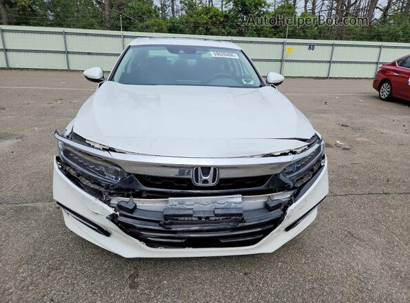 1HGCV3F57LA017199 2020 HONDA ACCORD White Widok z przodu