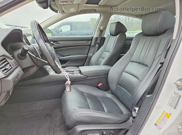 1HGCV3F57LA017199 2020 HONDA ACCORD White Widok wnętrza z przodu