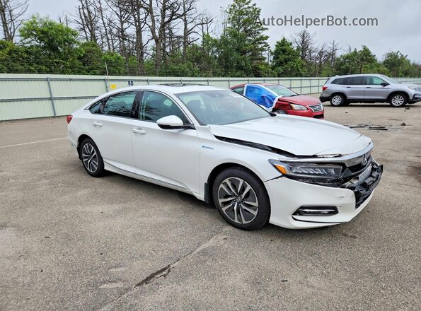 1HGCV3F57LA017199 2020 HONDA ACCORD White Przód prawy