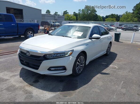 1HGCV3F58JA010274 2018 HONDA ACCORD White Vista tres cuartos delantera izquierda