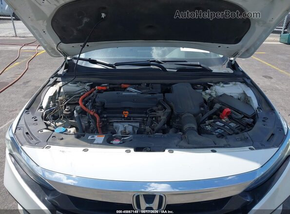 1HGCV3F58JA010274 2018 HONDA ACCORD White Vista trasera