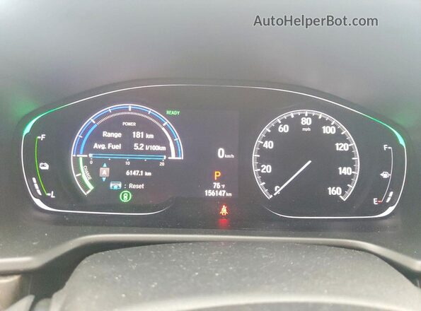 1HGCV3F58LA013260 2020 HONDA ACCORD Белый Вид щитка приборов