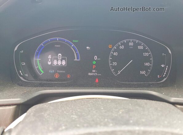 1HGCV3F58MA013213 2021 HONDA ACCORD Silver ხელსაწყოთა პანელის ხედი