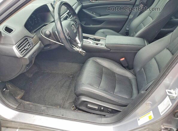 1HGCV3F58MA013213 2021 HONDA ACCORD Silver წინა სალონის ხედი