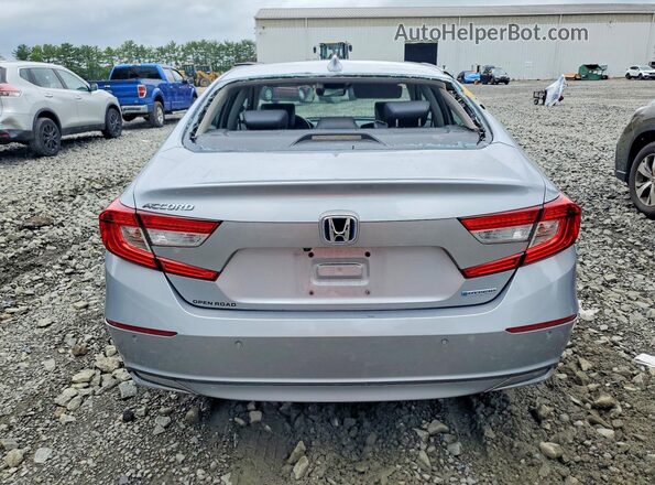 1HGCV3F58MA013213 2021 HONDA ACCORD Silver უკანა ხედი
