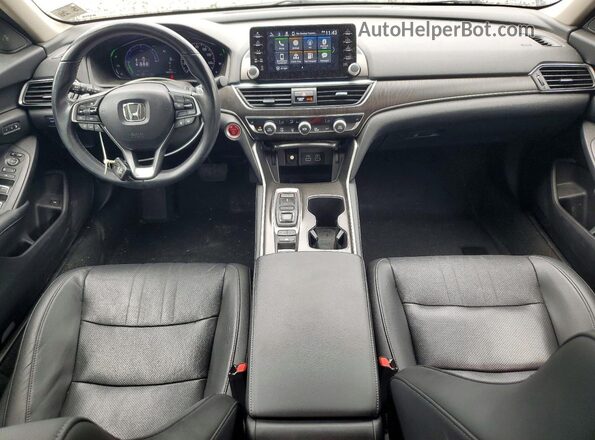 1HGCV3F58MA013213 2021 HONDA ACCORD Silver წინა პანელის ხედი