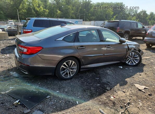 1HGCV3F59KA004727 2019 HONDA ACCORD Gray Rear right