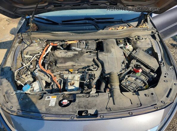 1HGCV3F59KA004727 2019 HONDA ACCORD Gray Rear interior view