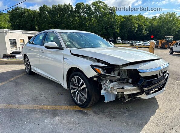 1HGCV3F59MA009042 2021 HONDA ACCORD White Delantero derecho