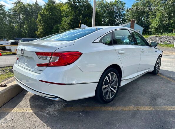 1HGCV3F59MA009042 2021 HONDA ACCORD White Trasero derecho