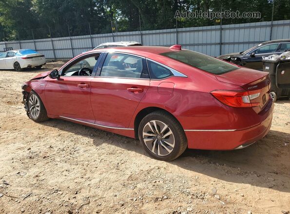 1HGCV3F62JA011221 2018 HONDA ACCORD Red უკანა მარცხენა