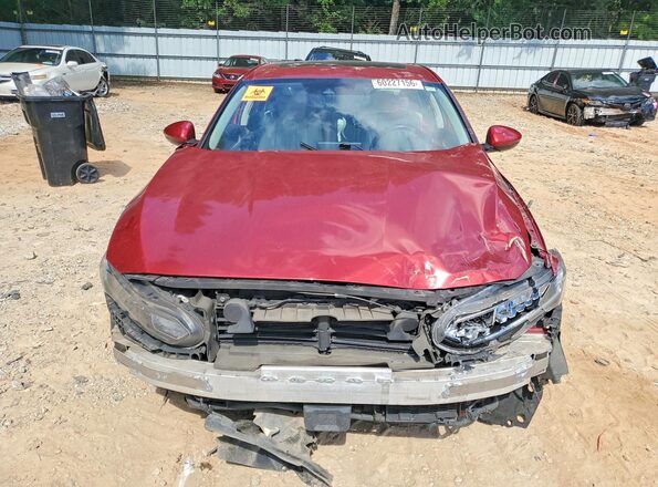 1HGCV3F62JA011221 2018 HONDA ACCORD Red წინა ხედი