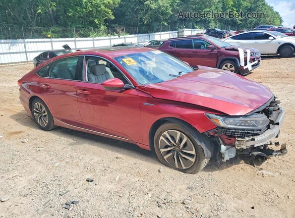 1HGCV3F62JA011221 2018 HONDA ACCORD Red წინა მარჯვენა
