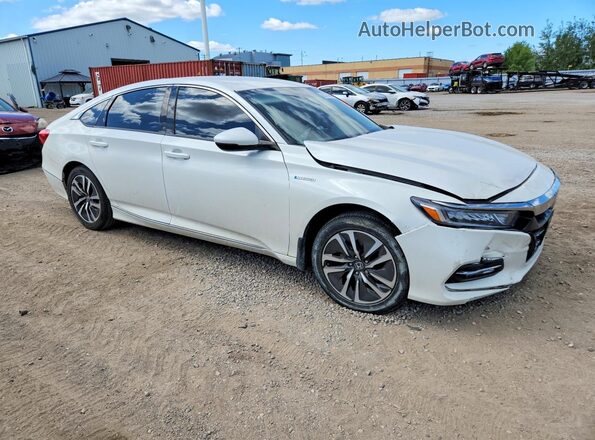 1HGCV3F72KA800818 2019 HONDA ACCORD White Առջևի աջ
