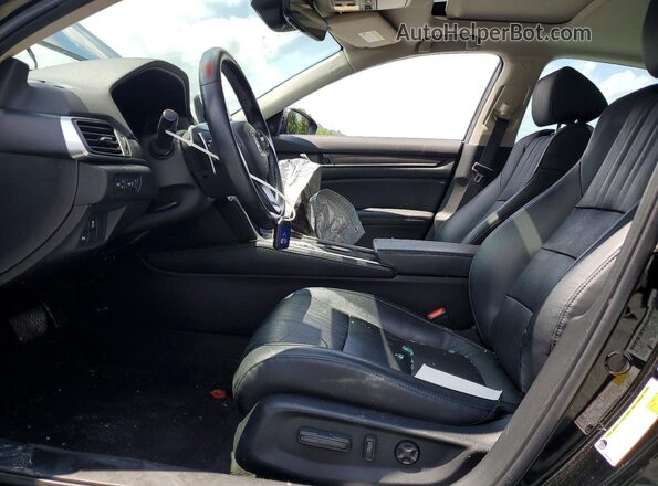 1HGCV3F90JA011583 2018 HONDA ACCORD Black Vista interior delantera