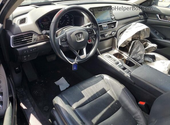 1HGCV3F90JA011583 2018 HONDA ACCORD Black Vista del salpicadero