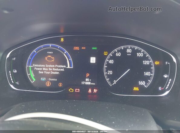 1HGCV3F90LA013157 2020 HONDA ACCORD Gray Widok tylnych siedzeń