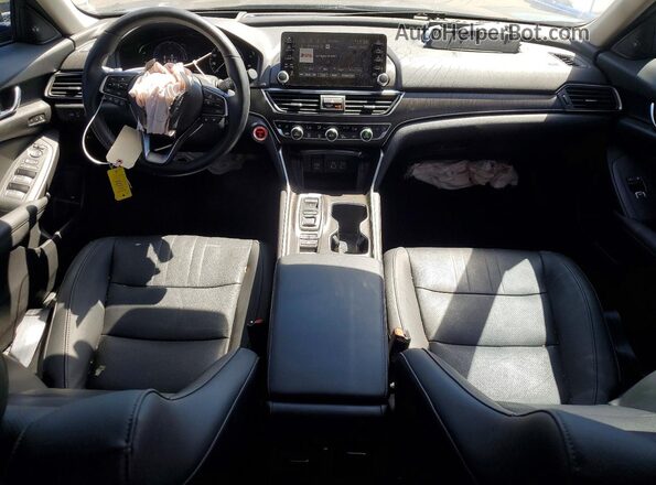1HGCV3F90NA040202 2022 HONDA ACCORD Black Widok deski rozdzielczej