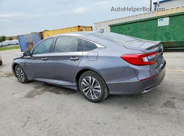 1HGCV3F91LA013894 2020 HONDA ACCORD Gray Trasero izquierdo