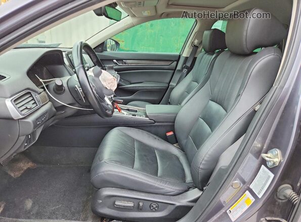 1HGCV3F91LA013894 2020 HONDA ACCORD Gray Vista interior delantera