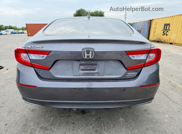 1HGCV3F91LA013894 2020 HONDA ACCORD Gray Vista trasera