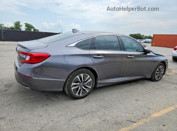 1HGCV3F91LA013894 2020 HONDA ACCORD Gray Trasero derecho