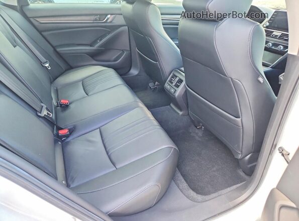 1HGCV3F91NA007435 2022 HONDA ACCORD Белый Вид задних сидений