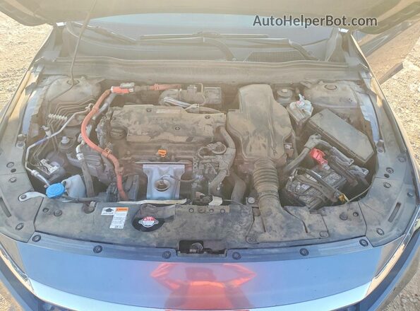 1HGCV3F92KA013997 2019 HONDA ACCORD Серый Вид подкапотного пространства