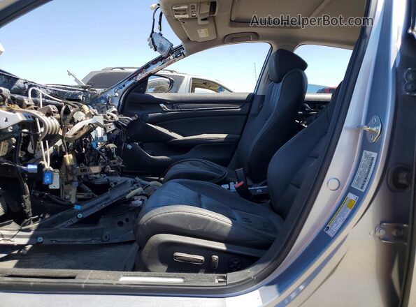 1HGCV3F92LA005514 2020 HONDA ACCORD Silver Front interior view