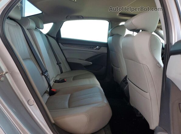 1HGCV3F92LA007926 2020 HONDA ACCORD Серебряный Вид задних сидений