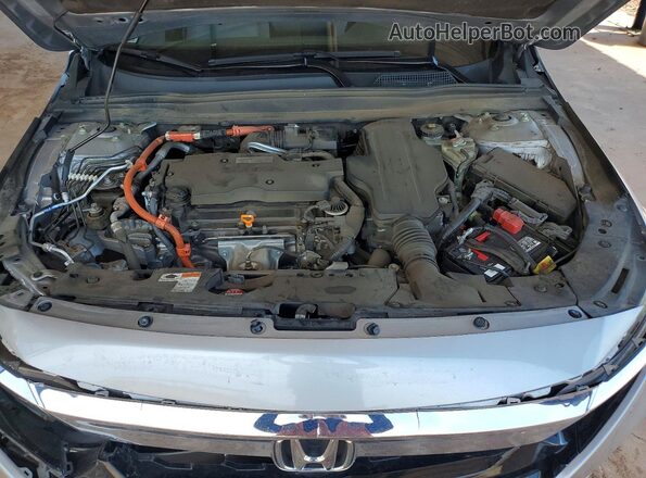 1HGCV3F92LA007926 2020 HONDA ACCORD Серебряный Вид задней части салона