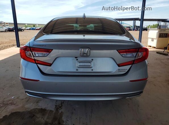 1HGCV3F92LA007926 2020 HONDA ACCORD Серебряный Вид сзади