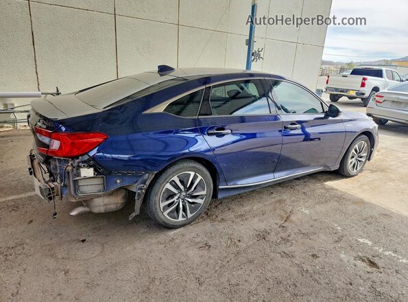 1HGCV3F92LA011443 2020 HONDA ACCORD Blue Задня права чверть
