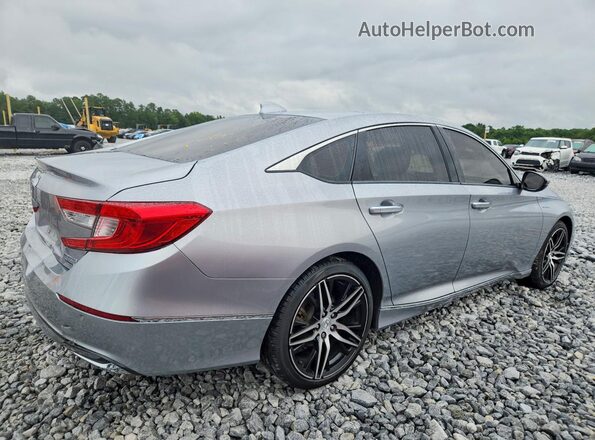 1HGCV3F92MA018961 2021 HONDA ACCORD Silver Rear right