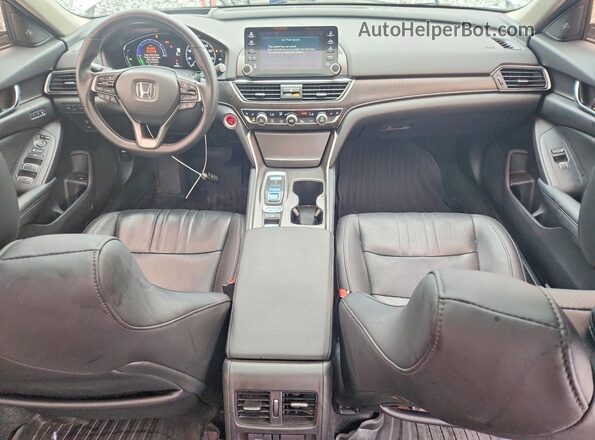 1HGCV3F92MA018961 2021 HONDA ACCORD Silver Dashboard view