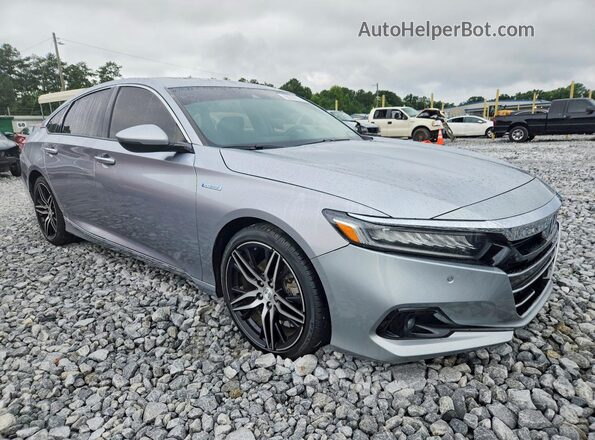 1HGCV3F92MA018961 2021 HONDA ACCORD Silver Front right