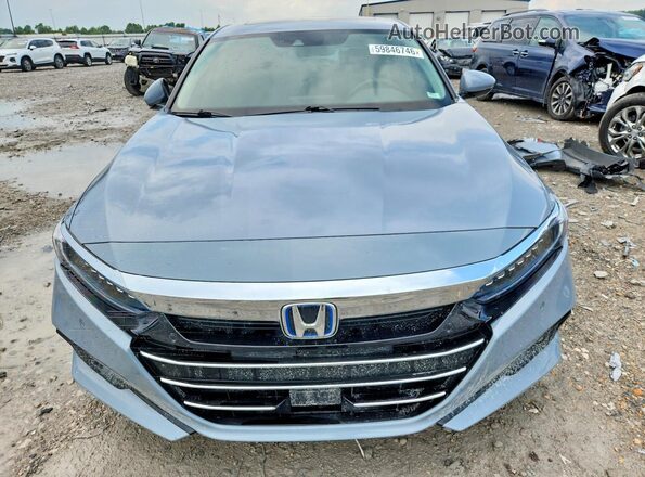 1HGCV3F93MA002249 2021 HONDA ACCORD Gray Vista frontal