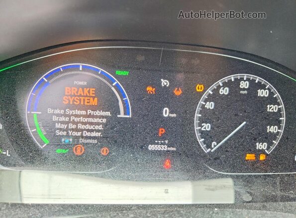 1HGCV3F93MA002249 2021 HONDA ACCORD Gray Vista del cuadro de instrumentos